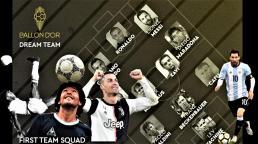 Maradona, Messi, Pelé y Cristiano Ronaldo en el equipo ideal de la historia del fútbol