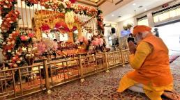 PM Modi Makes Surprise Visit to Gurudwara Rakab Ganj Sahib