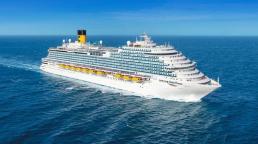 Costa Cruceros recibió el nuevo barco Costa Firenze, inspirado en el Renacimiento florentino