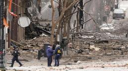 Large 'intentional' blast wrecks buildings in downtown Nashville