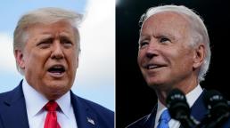 Trump looks back and Biden looks ahead in contrasting new year messages