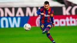 Con un gol de tiro libre de Messi, el Barcelona le ganó al Athletic Bilbao