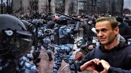 Alexei Navalny: 1,000 arrested after protests over jailing of Russian opposition leader