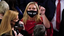 Marjorie Taylor Greene: US House votes to punish Republican