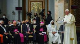 Pope Francis on Iraq visit calls for end to violence and extremism