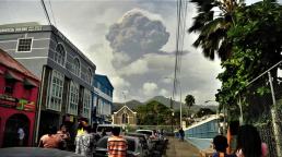 St Vincent rocked by explosive eruptions at La Soufrière volcano