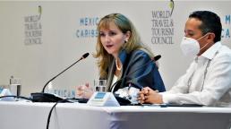 Gloria Guevara Manzo, Presidenta y CEO del WTTC, agradeció al Gobierno de Quintana Roo por ser anfitrión de este encuentro global, que se realiza del 25 al 27 de abril y demostrará cómo se pueden hacer las cosas bien, bajo estrictos estándares de bioseguridad para protección de la salud de los participantes.