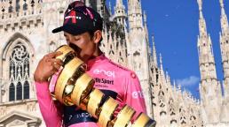 El ciclista colombiano Egan Bernal gana el Giro de Italia