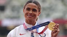 The USA's Sydney McLaughlin smashed her own world record with a sensational run as she took Olympic gold in the women's 400m hurdles at the Tokyo Games.