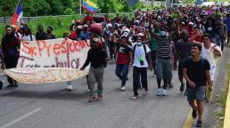 Otra caravana de migrantes sale desde el sur de México en dirección a EEUU