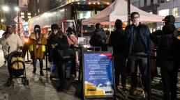 El alcalde de Nueva York, Bill de Blasio, no descarta cancelar las festividades de Fin de Año en la famosa plaza de Times Square