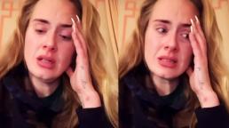  Entre lágrimas, Adele cancela shows en La Vegas