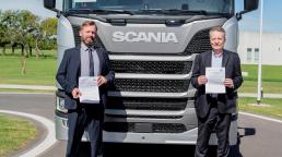 La JST y Scania firman un convenio para mejorar la seguridad en el transporte automotor 