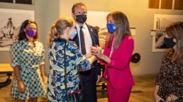 Galmarini y Bauer inauguraron la nueva oferta cultural del Palacio de las Aguas Corrientes