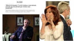 Alberto Fernández le contestó desde España a Cristina Kirchner: “Tiene una mirada parcial que desatiende que vivimos una pandemia”