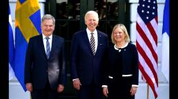 Biden says Finland and Sweden have 'full, total, complete backing' of US as they seek to join NATO