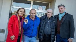Malena Galmarini, Lingeri y Scatolini encabezaron una nueva entrega de viviendas en Tigre