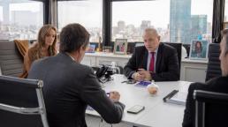 Malena Galmarini y Enrique Cresto se reunieron con el referente de la empresa nacional de agua de Israel
