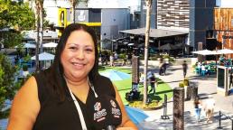 "Yo entiendo que los centros comerciales son una atracción a muy buena para los que viajan", dice Karla Villatoro de la firma CBRE al IPW de Orlando