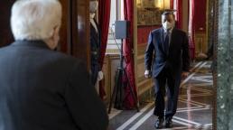 'No, Mario', el presidente italiano insta al primer ministro Draghi a no renunciar