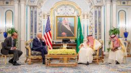 Biden meets Arab leaders as he pushes for Israeli integration