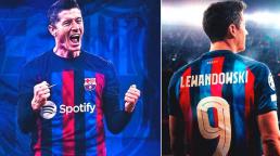El Barcelona anunció el fichaje de Robert Lewandowski