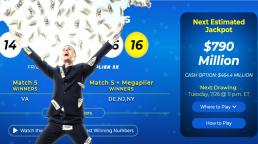 Mega Millions jackpot soars to $790 million, fourth largest prize in game history