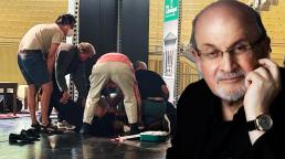 Salman Rushdie fue apuñalado en el cuello en un acto público en EEUU
