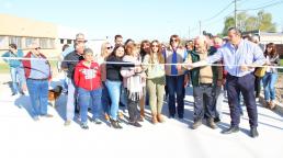 Dolores: Quedó inaugurado el acceso pavimentado a la Escuela Vucetich