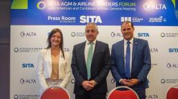 El encuentro comenzó con una conferencia de prensa de la que participaron José Ricardo Botelho, director ejecutivo y CEO de ALTA; Paola Tamburelli, Administradora de ANAC (Administración Nacional de Aviación Civil) y Roberto Alvo, CEO de LATAM Airlines & Presidente del Comité Ejecutivo de ALTA.