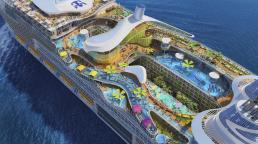 Royal Caribbean revela el diseño espectacular de su nuevo crucero Icon of the Seas, el Ícono de las Vacaciones