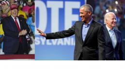 One day before midterm elections that could usher in a new era of divided government in Washington, President Joe Biden and his predecessor Donald Trump will hold competing rallies in a final effort to mobilize supporters.