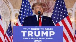 Donald Trump anunció que volverá a postularse para presidente en 2024