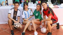 Empresas taiwanesas suministran camisetas hechas de plástico reciclado a equipos de la Copa Mundial de la FIFA Qatar 2022