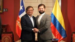 Los presidentes de Colombia, Gustavo Petro, y Chile, Gabriel Boric, sostuvieron un encuentro bilateral en el Palacio de la Moneda desde donde expresaron profundo rechazo al asalto de los edificios del poder en Brasil