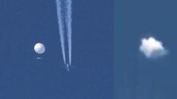 Estados Unidos derribó el globo espía chino frente a la costa de Carolina