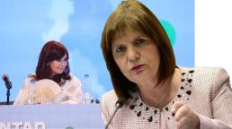 "La Justicia la persigue porque se la llevaron toda", le dice Patricia Bullrich a Cristina Kirchner