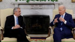 Alberto Fernández se reunió con Joe Biden “Tiene en mi un aliado absoluto”, dijo el presidente argentino