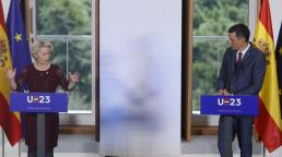 Ursula von der Leyen dice que será imposible imaginar un futuro para el bloque de le UE sin Ucrania