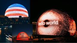 Las Vegas' MSG Sphere leaves residents and tourists mesmerized with its displays