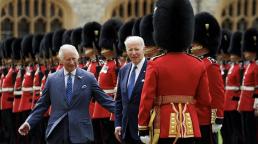 Biden meets King Charles and PM Sunak ahead of NATO summit