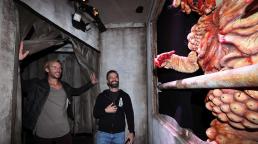 "The Last of Us" Creator Visits the Haunted House at Universal Studios' Halloween Horror Nights