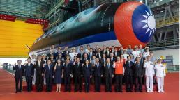 La Presidenta Tsai lanza el primer submarino autóctono de Taiwán