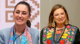 Claudia Sheinbaum y Xóchitl Gálvez 