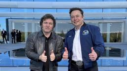 Milei se reunió con Elon Musk en Tesla donde hablaron de litio, Brasil y el amor por el libre mercado
