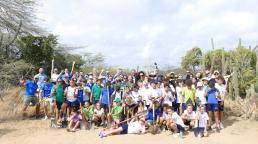 Bucuti & Tara Beach Resort lidera evento de plantación de árboles en conmemoración del 55º Día de la Tierra