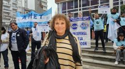 AMET realiza un abrazo solidario al INET en demanda de los fondos para la educación técnico-profesional