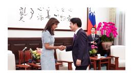 Haley se reunió con el presidente taiwanés Lai Ching-te (賴清德) el jueves, donde destacó la necesidad de "claridad moral" en la política internacional.