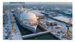 Royal Caribbean signs an agreement with Meyer Turku for the construction of a fourth Icon Class ship for 2027