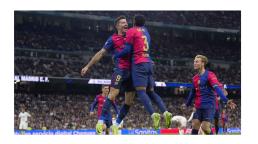 Barcelona aplasta al Real Madrid en el Santiago Bernabéu y se lleva El Clásico de España